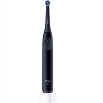 Oral-B Electric Toothbrush with Pressure Sensor | iO2 | Rechargeable | For Adults | 1 Brush Head Included | 3 Brushing Modes | Black
