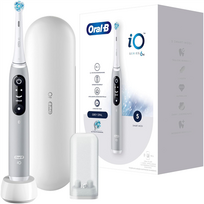 Oral-B Electric Toothbrush | iO6s | Rechargeable | For Adults | 2 Brush Heads Included | 5 Cleaning Modes | Grey