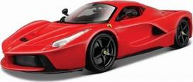 Kolekcionieriaus automobilis - BBURAGO - Ferrari LaFerrari - Raudona - Skalė 1/18
