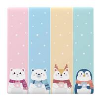 Išmanusis laikrodis Decorative cover | cap for the T5 SONOFF Cartoon 4C touch switch.