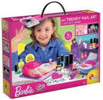 Barbie Nail Polish Kit - LISCIANI - Changes color and glows in the dark