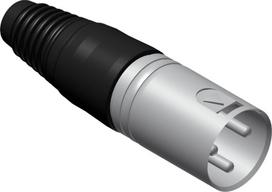 Išmaniojo (Smart TV) ir televizoriaus priedas Procab VC3MX-P Zestaw wtyków mikrofonowych 3-pin xlr męskich - 50 sztuk