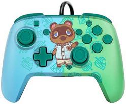 PDP Nintendo Switch Faceoff Deluxe Controller + Audio - Animal Crossing