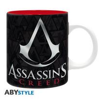 Abysse Assassins Creed - Crest juodas raudonas puodelis (320ml) (ABYMUGA204)