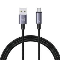 USAMS USB–MICRO-USB 2A LAIDAS TELEFONAMS, 1,2 M, SU GREITO ĮKROVIMO FUNKCIJA