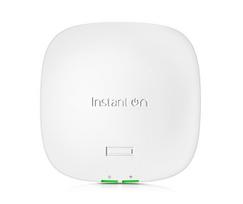 HPE Tinklinis Įrenginys Instant On AP21 RW 2x2 Wi-Fi 6, Gigabit Ethernet, 50 prietaisų, vidinė antena, PoE įvestis, baltas