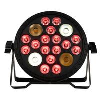 LIGHT4ME MULTIPAR 416 RGB-UV+WW/CW scenos prožektorius LED apšvietimas vakarėlio šviesos dekoravimui nuotolinio valdymo pulteliu