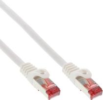 InLine 70pcs. pack Bulk-Pack InLine® Patch Cable S/FTP PiMF Cat.6 250MHz PVC copper white 1m