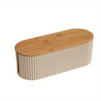 Medinė kabelių tvarkymo dėžutė, Baltas