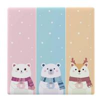 Išmanusis laikrodis Decorative cover | cap for T5 SONOFF Cartoon 3C touch switch