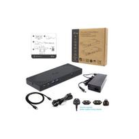 USB-C docking stotis - I-TEC - Triple Display DS - 3 monitoriai 4K - 100W - Juoda