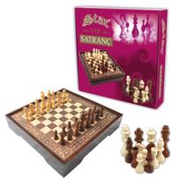 Star Vip Chess Set Walnut S Dydžio Šachmatų Rinkinys