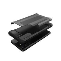 Hybrid Armor dėklas Samsung Galaxy S23+ šarvuotas hibridinis dėklas, juodas