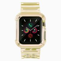 Dirželio šviesos rinkinys pakaitinis dirželio dirželio korpusas, skirtas laikrodžiui Watch 3 42mm / Watch 2 42mm geltonos spalvos