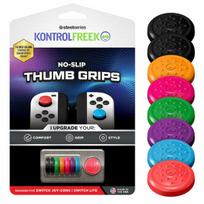 Thumbgrips - KONTROLFREEK - 1510-JOY - 8 vnt. joystick dangteliai - Skirti Joy-Con Switch ir Switch Lite - Daugiaspalvis