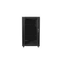 Lanberg FF01-6622-12B Rack Cabinet 22U 600x600 Self-Assembly up to 60kg Black