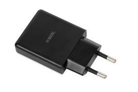 Sieninis įkroviklis - IBOX - C-43 Slim - 30 W PD - USB-C + USB-A - ultra plonas GaN