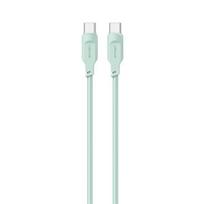 USAMS USB-C LAIDAS 100W 1.2M GREITAM TELEFONŲ ĮKROVIMUI PRIE „MACBOOK“