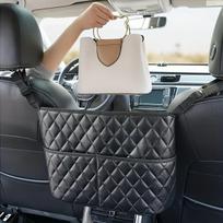 Automobilinis rankinių laikiklis tarp sėdynių