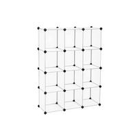 Lentynų sistema, SONGMICS, 93x31x123 cm, Balta