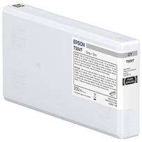 Kasetė rašaliniams spausdintuvams Originali rašalo kasetė Epson T55W7 Pilka