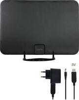 EVOLVEO Xany 2A, 230/5V, aktyvi FM/DAB/DVB-T2 aplinkos antena, LTE, 4G, 5G filtras
