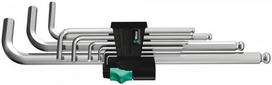 Šešiakampių raktų rinkinys Wera 950 PKL/9 SM N; 1,5-10,0 mm; 9 vnt.