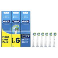 Elektrinio dantų šepetėlio antgalis Oral-B Precision Clean 6 vnt. keičiamų dantų šepetėlių galvučių rinkinys su CleanMaximizer technologija - 4210201325253