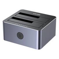 Išorinio kietojo disko dėklas UNITEK KLONAVIMO STOTIS 2X SATA 2,5"/3,5" USB 5GB