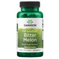 Bitter Melon - 500 mg - N60 - Raukšlėtasis svaidenis - Kartusis melionas - Swanson