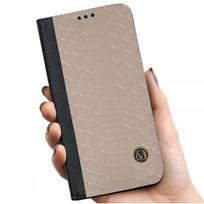 Prabangus natūralios odos dėklas Xiaomi Poco C40 telefonui