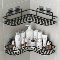 Lengvas Montavimas Be Gręžimo Kampinė Dušo Lentyna