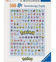 Ravensburger - Puzzle - Pokémon – The First 151! 500p (12000511)