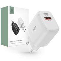 TECH-PROTECT C20W 2 PRIEVADŲ TINKLO ĮKROVIKLIS PD20W QC3.0 TELEFONAMS