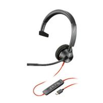 Ausinės su mikrofonu - HP - Poly Blackwire 3310 - USB-C - Per ausis - Triukšmo izoliacija
