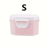 Plastikinė maisto saugojimo dėžė, Rožinė (mažas dydis) 1