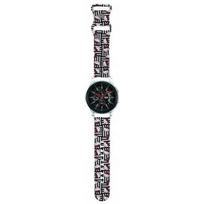 HELLO KITTY Silicone Heads & Stripes Universal 22mm Black