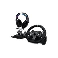 Logitech G920 Driving Force USB for Xbox Series X|S, One and PC + G335 Black