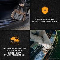 Apsauginė juosta galiniam bamperiui BMW X6 II F16