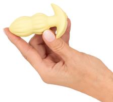 Cuties Vibrating Mini Butt Plug 5406986 Yellow