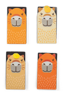Magnetiniai knygos skirtukai „Capybara“, 4vnt.