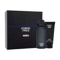 "Iceberg Twice Nero" dovanų rinkinys EDT 125 ml ir dušo želė 100 ml, 125 ml