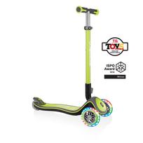 Paspirtukas Globber Elite Lights Deluxe (Žalias)