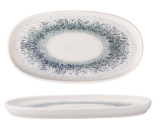 Porcelianinė pietų lėkštė LUNA, ovalios formos, 30 cm