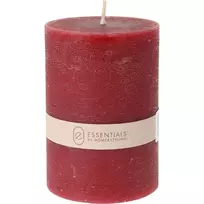 Cilindrinė žvakė ESSENTIAL RED, 7 x 10 cm