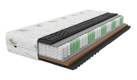 Masažinis čiužinys Aloe Vera 160x200 cm SUPER PREMIUM BLACK – prabangios klasės, 24 cm, EKO