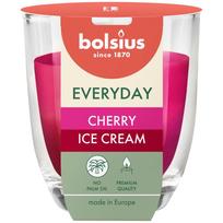 Žvakė aromatinė Bolsius Cherry Ice Cream 21 h Raudona/Rožinė