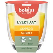 Žvakė, aromatinė Bolsius Mango Sorbet, 21 h Geltona/Oranžinė