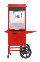 Spragintų kukurūzų „Popcorn“ aparatas su vežimėliu, HENDI, Raudona, 220-240V/1155W, 940x510x(H)1553mm