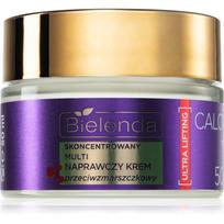 Bielenda Calcium + Q10 Concentrated multi-repair anti-wrinkle cream for the day 50+ dieninis kremas nuo raukšlių 50 ml